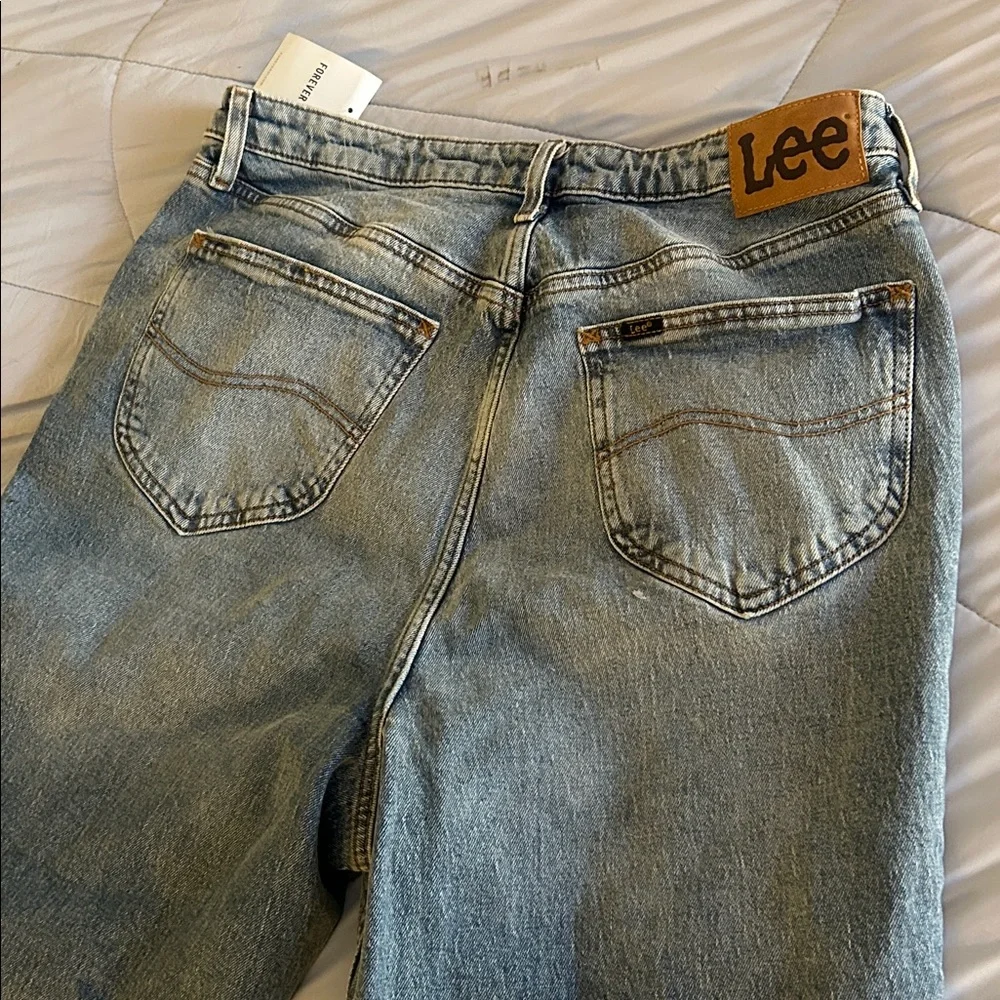 Lee/Forever 21 Jean Collab Straight Light Denim